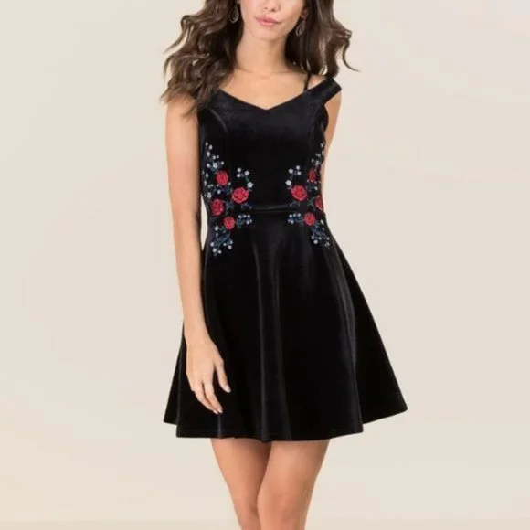 slim fit dress slacks Francesca Striking One Shoulder Short Sequin Homecoming Dresses, Royal Blue main image 1